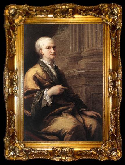 framed  THORNHILL, Sir James Sir Isaac Newton art, ta009-2